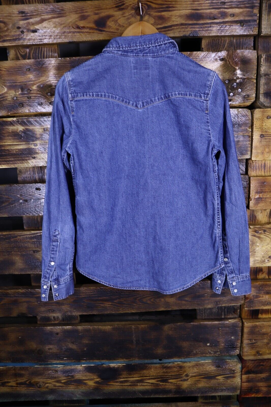 Levis - Camicia DONNA DENIM Cotone Manica lunga TG XS SIZE XS