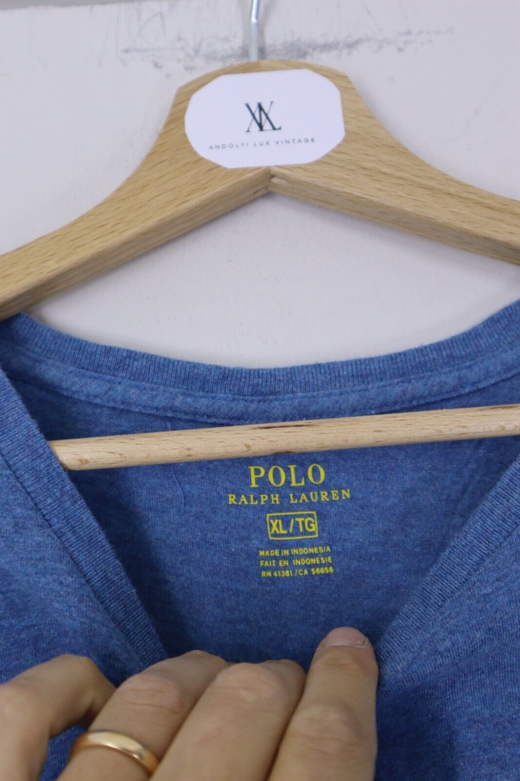 Ralph Lauren Uomo - Polo A Maniche Lunghe TG XL EXCLUSIVE COLLECTION