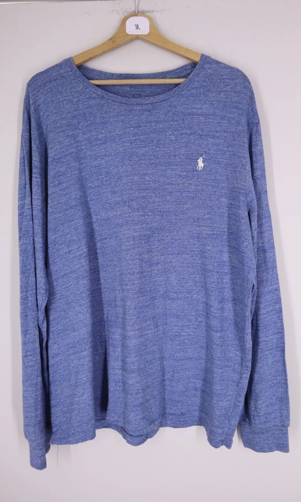 Ralph Lauren Uomo - Polo A Maniche Lunghe TG.XL EXCLUSIVE COLLECTION CUSTOM FIT