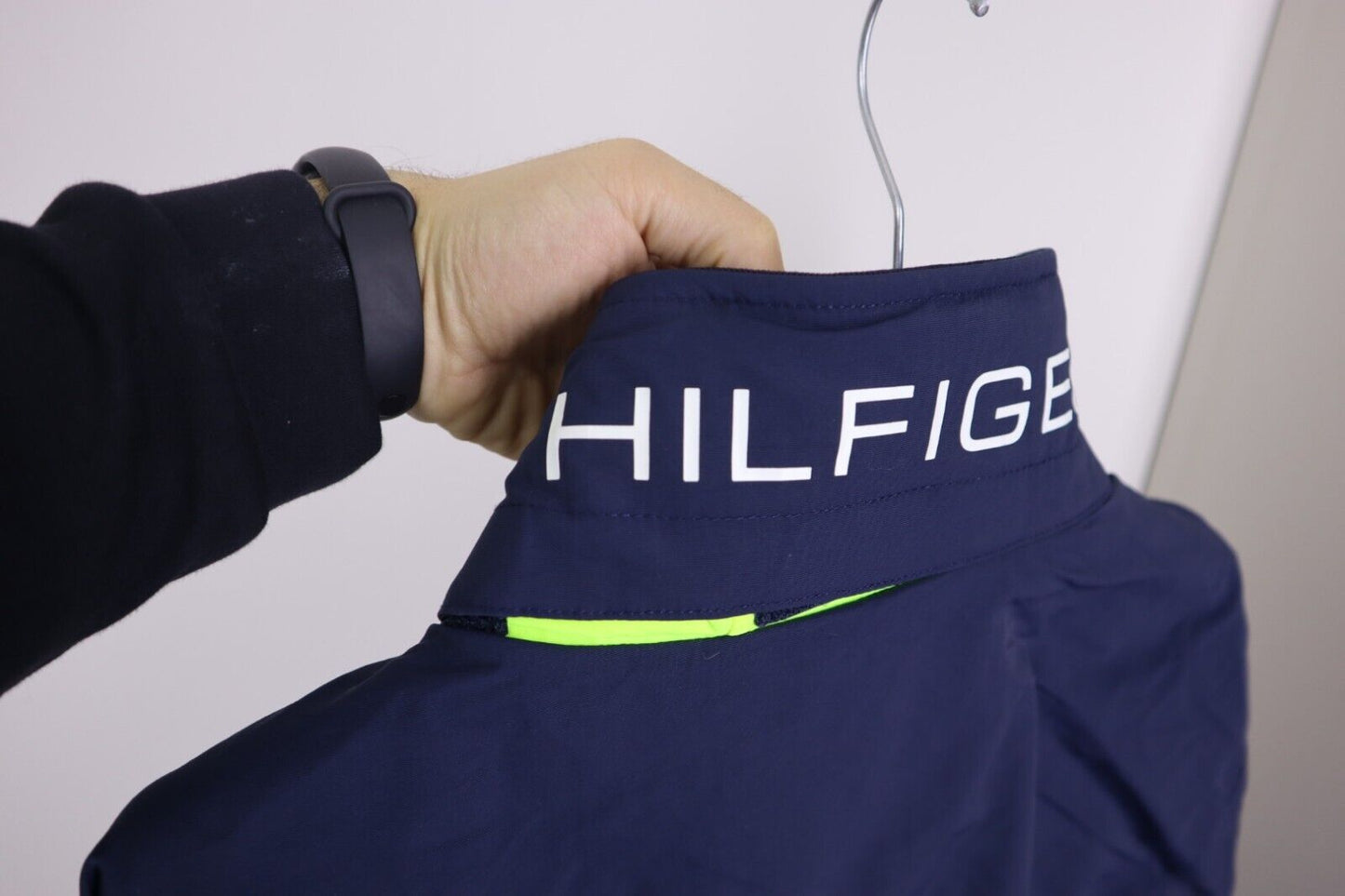 TOMMY HILFIGER - Giubbotto Giubbino Jacket Giacca TG.M Uomo Man Blue