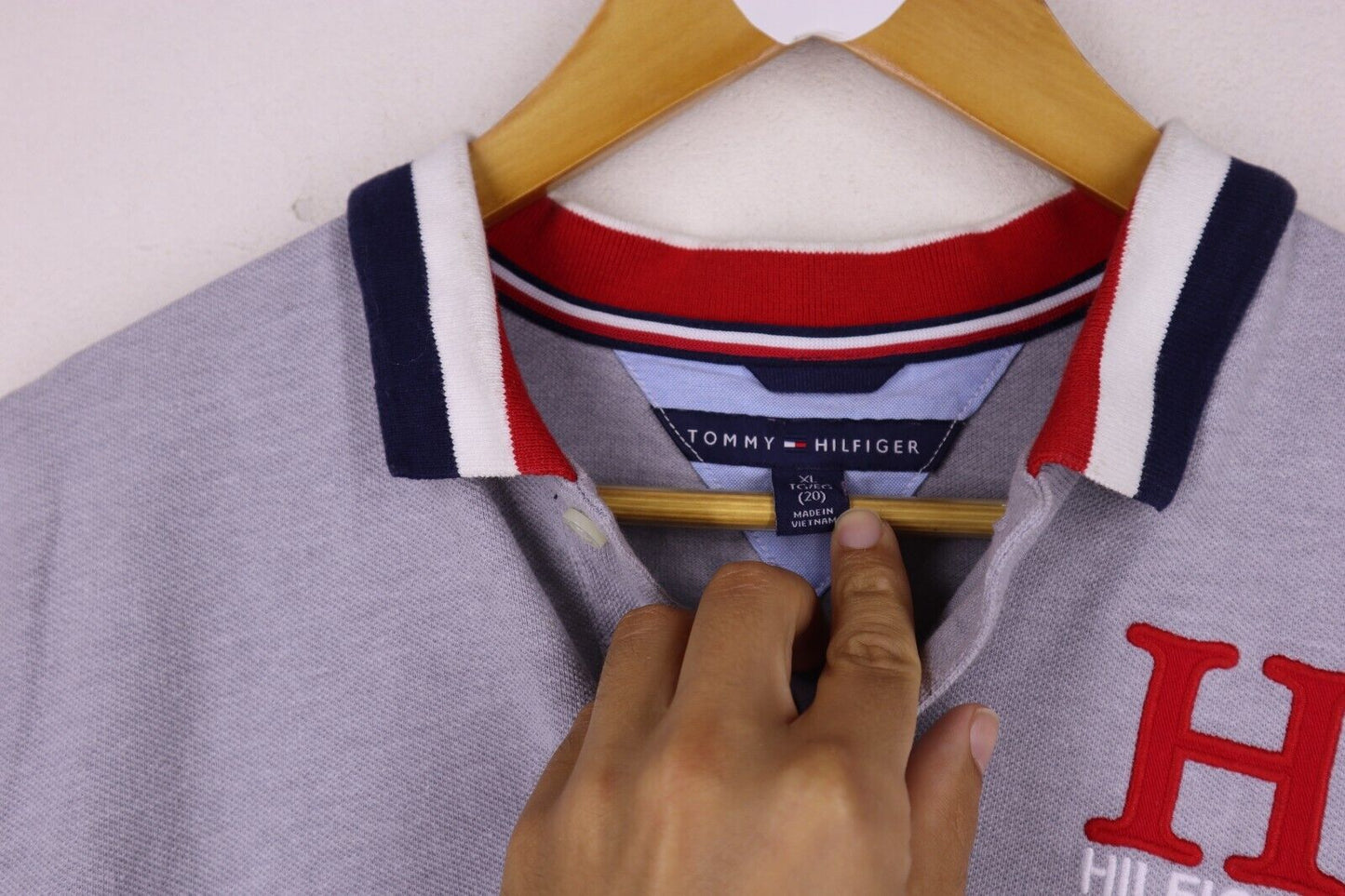 Tommy Hilfiger - POLO Teen 18-20 TG XL SIZE XL AGE 20 (LIKE S FOR AN ADULT)