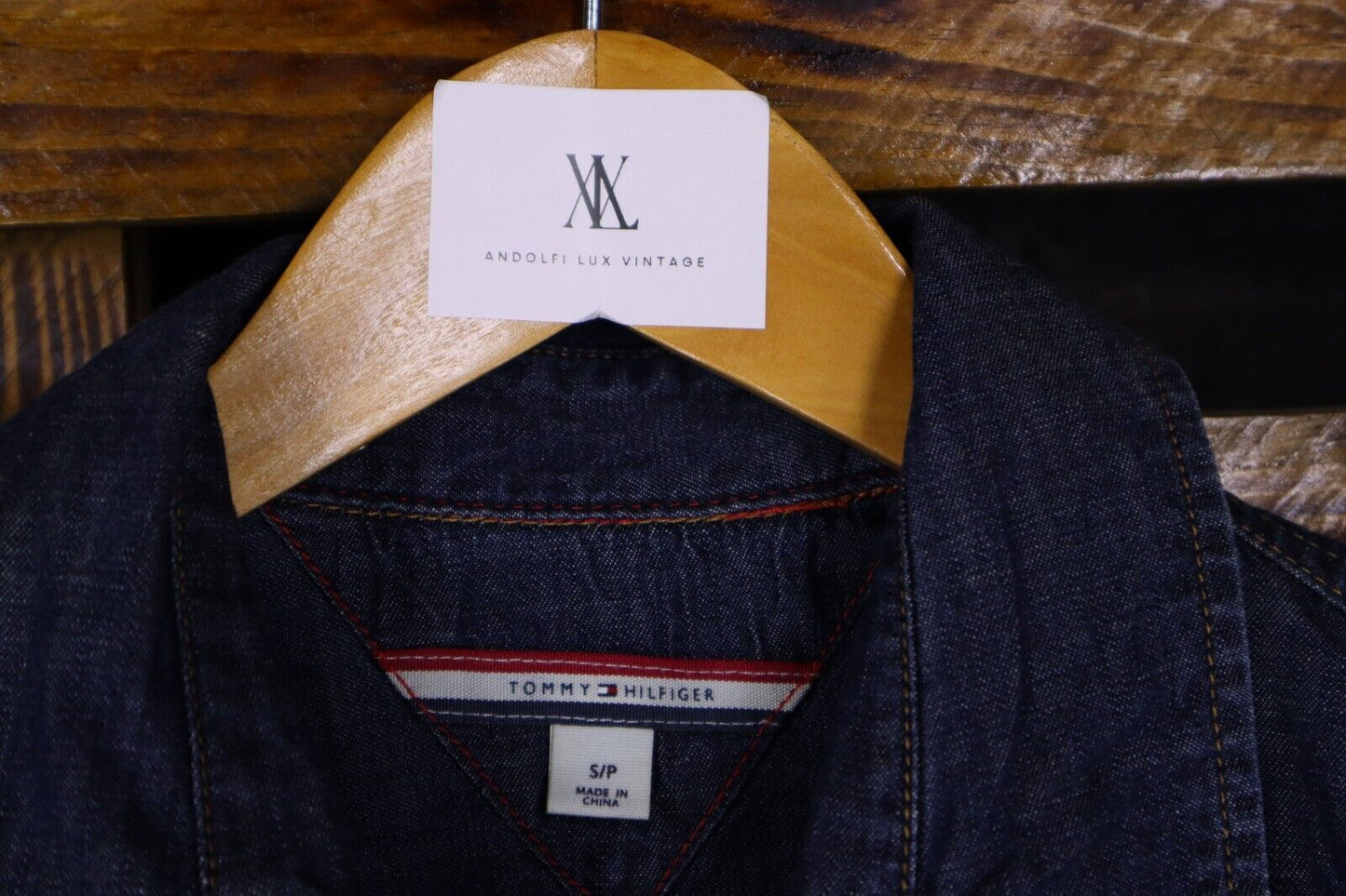 TOMMY HILFIGER - JEANS CAMICIA DONNA WOMAN SHIRT TG S