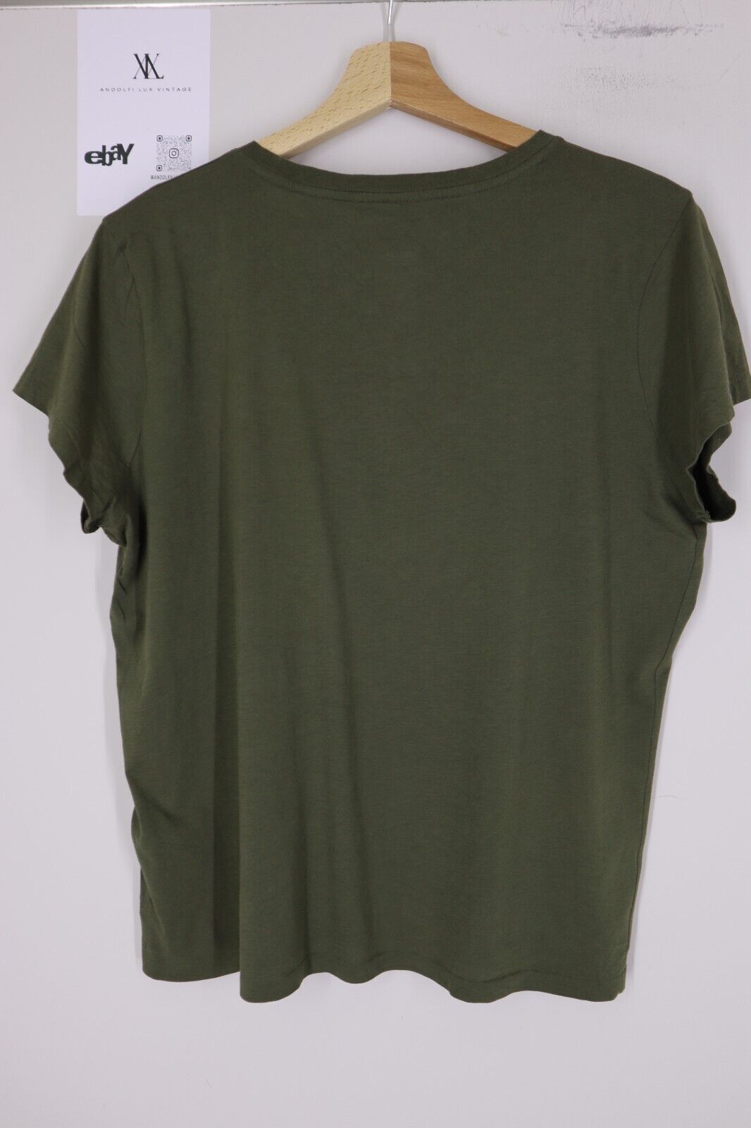 Ralph Lauren - T-Shirt Donna Cotone Woman Logo TG XL SIZE XL Manica corta