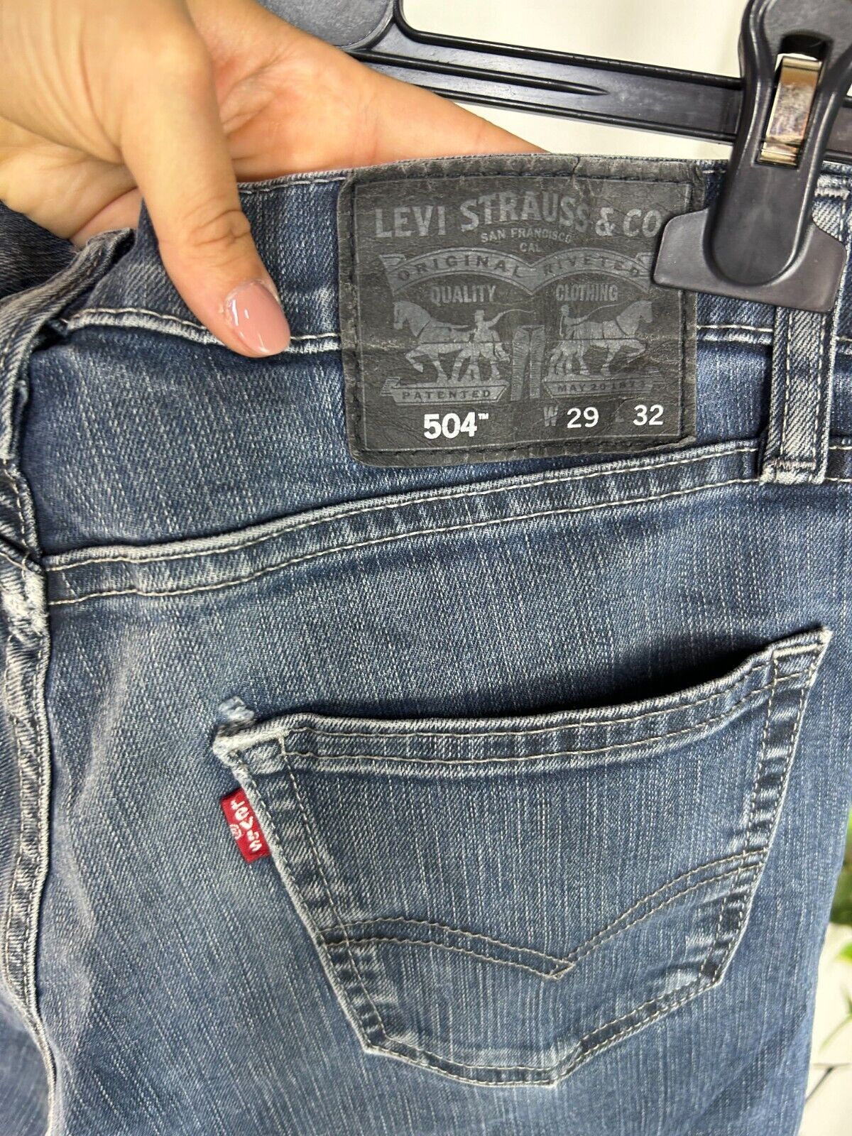 Levi's - 504 Bermuda Uomo Man SIZE W29 TG 42-44 IT