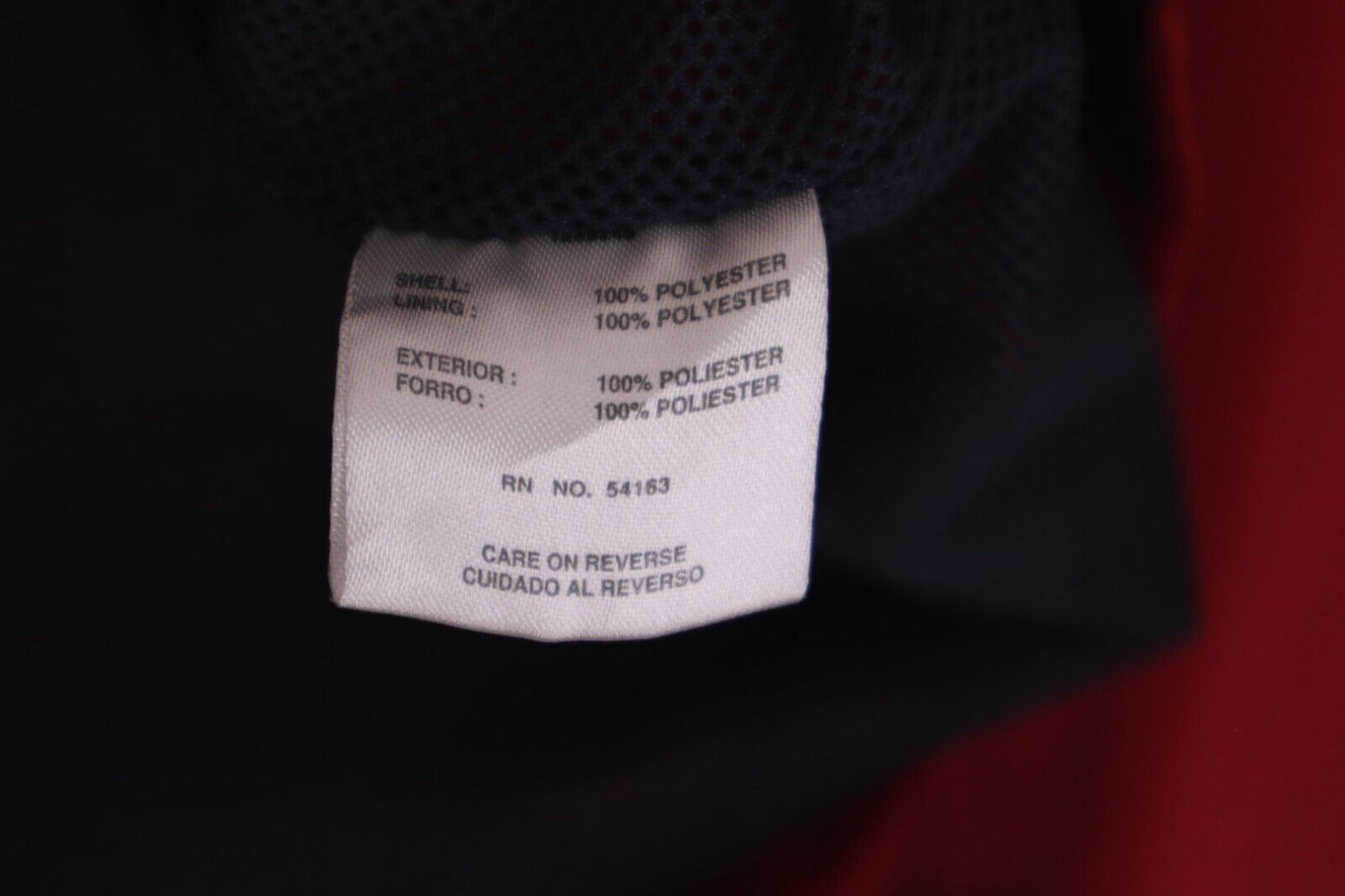 TOMMY HILFIGER - Giubbotto Giubbino Jacket Giacca TG.L Uomo Man Red Rosso