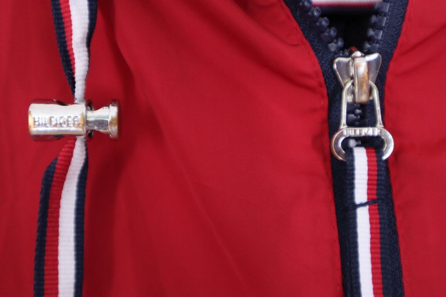 TOMMY HILFIGER - Giubbotto Giubbino Jacket Giacca TG.L Uomo Man Red Rosso