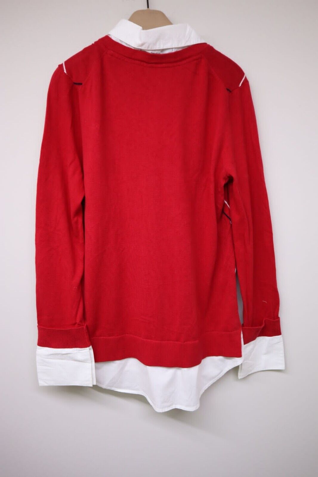 TOMMYHILFIGER - Maglione Donna TG XL Maglioncino + Camicia Pullover Shirt