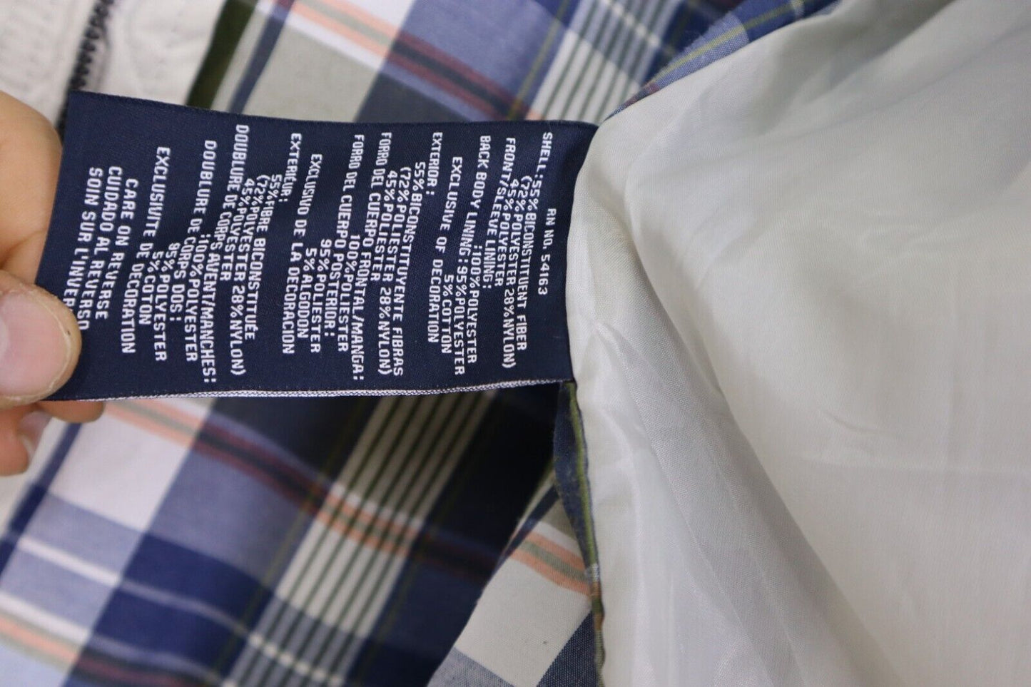 TOMMY HILFIGER - Uomo Giubbotto Giubbino Man Jacket Giacca TG S SIZE S
