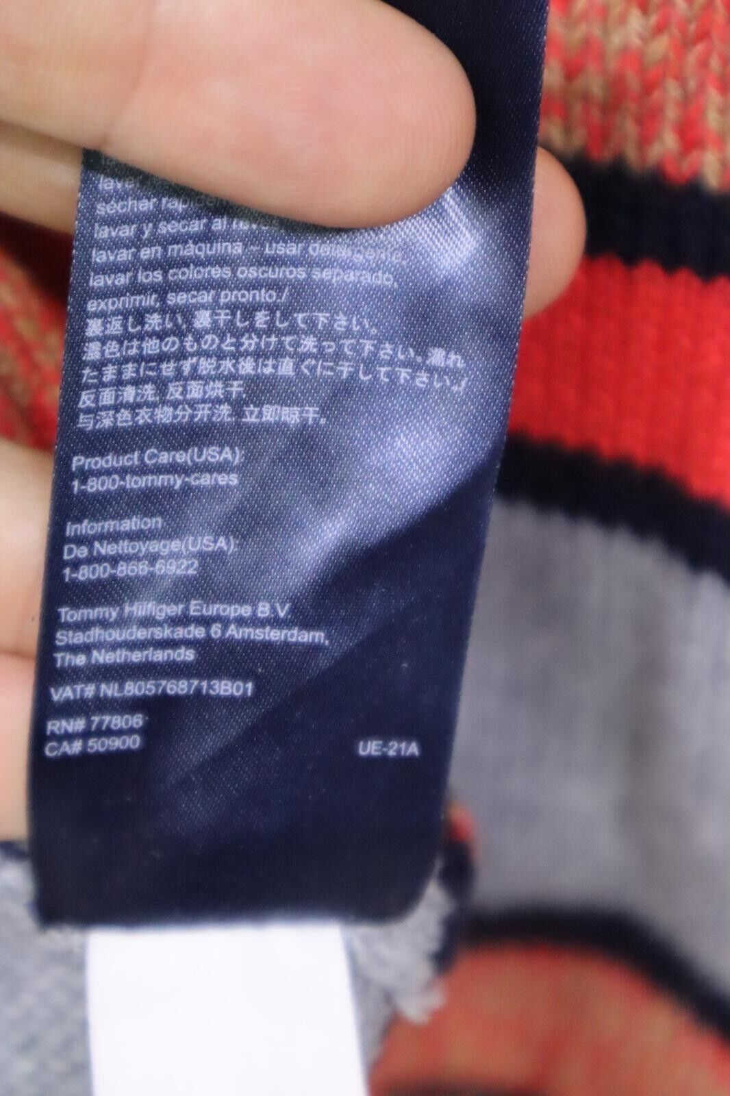 TOMMYHILFIGER - DONNA PULLOVER MAGLIONE TG. S WOMAN
