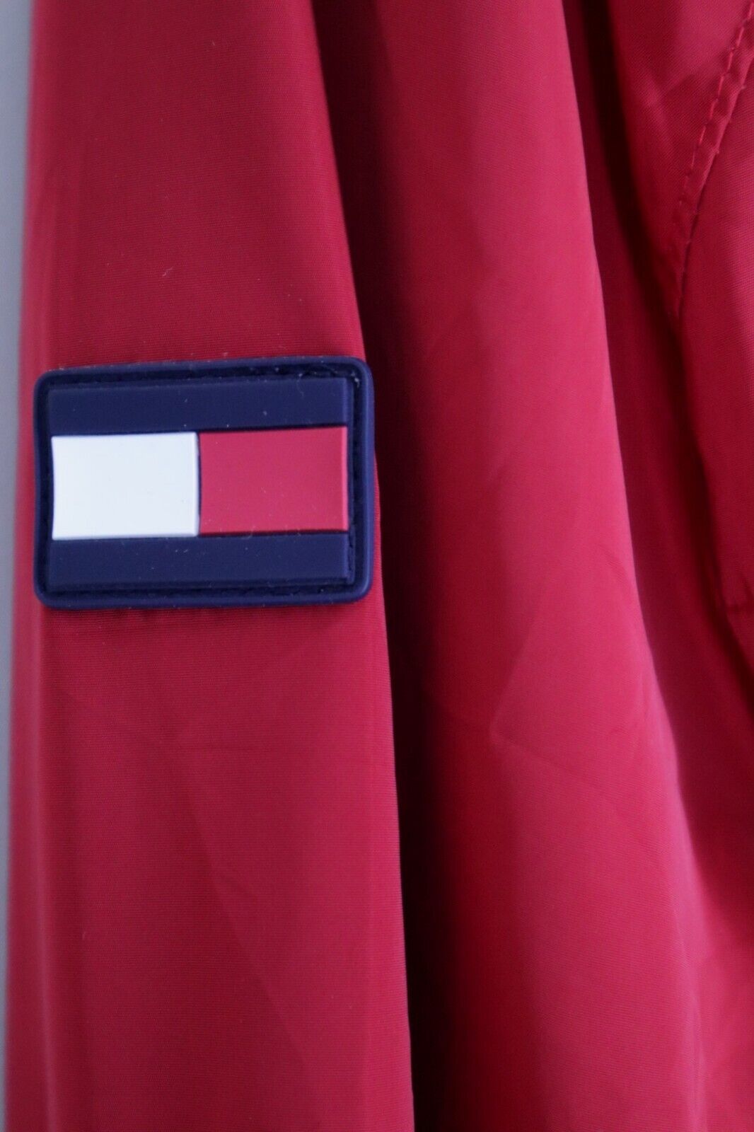 TOMMY HILFIGER - Giubbotto Giubbino Jacket Giacca TG.L Uomo Man Red Rosso