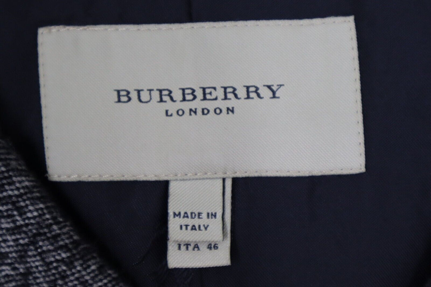 Burberry Giacca Blazer Lana Donna TG 46 IT SIZE L