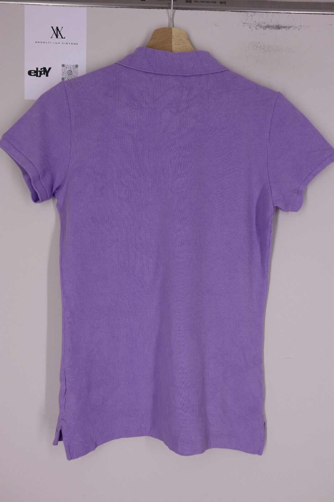 Ralph Lauren - T-Shirt Donna Cotone Woman Logo TG M SIZE M Manica corta