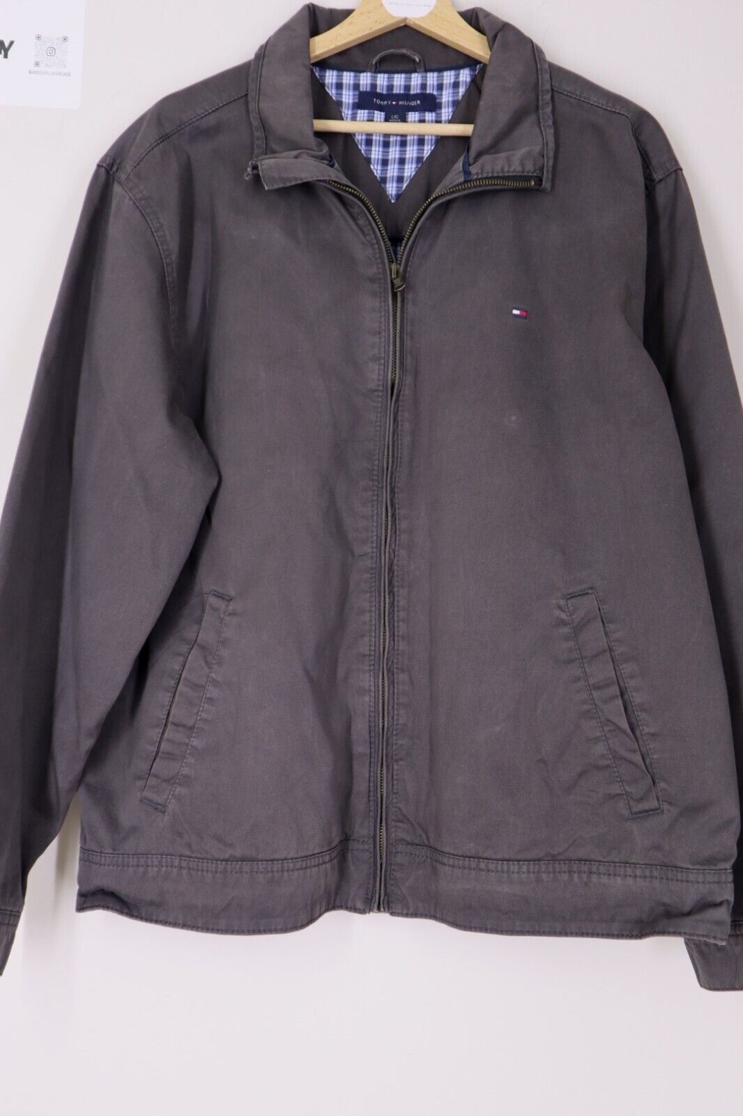 Tommy Hilfiger - Giubbotto Uomo Giubbino Jacket Coat Giacca TG L