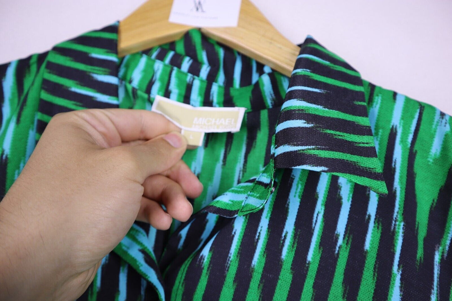 MICHAEL KORS - BLUSA CAMICIA DONNA WOMAN TG L SIZE L PERFETTA