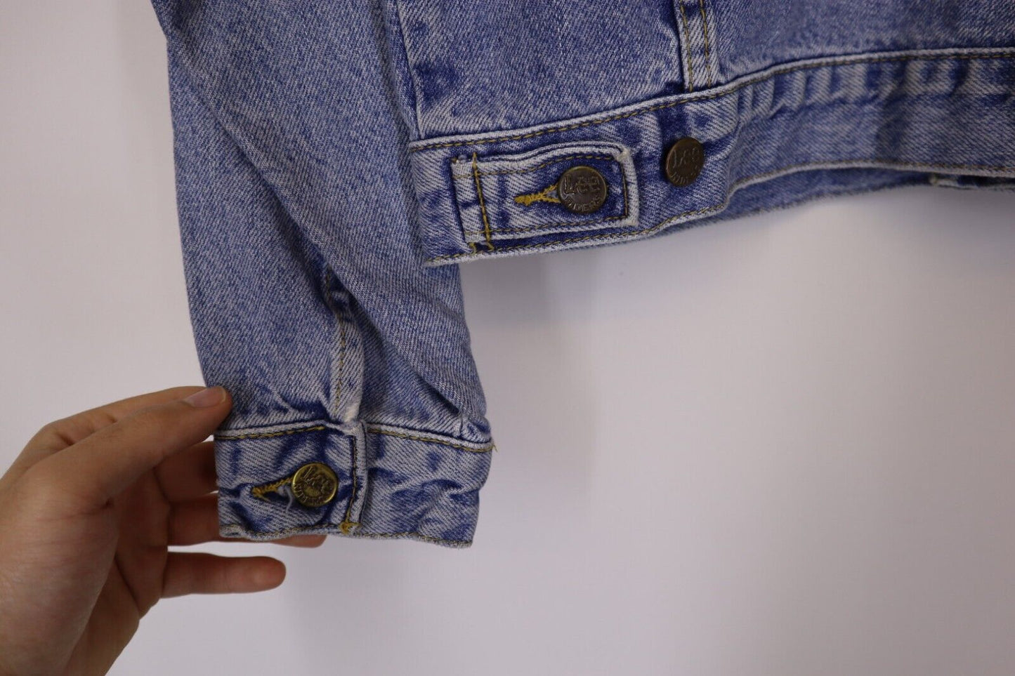 LEE - UOMO GIACCA MAN JACKET JEANS RIDER JACKET TG M
