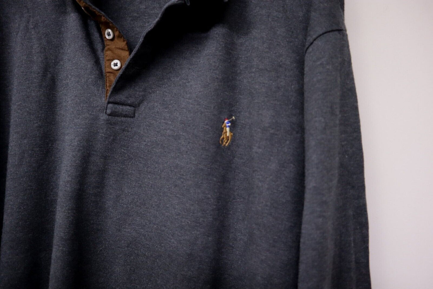 Ralph Lauren Uomo - Polo A Maniche Lunghe TG L EXCLUSIVE COLLECTION