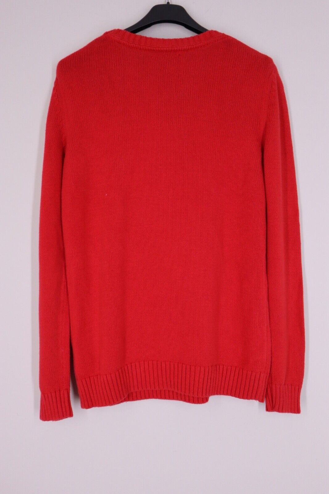Tommy Hilfiger - Donna TG M SIZE M Maglione Maglioncino Cotone Pullover Logo