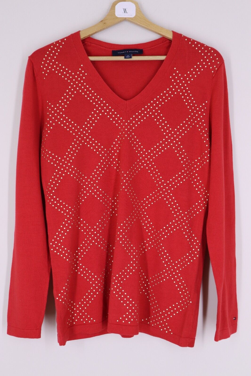 Tommy Hilfiger - Maglione Donna TG M SIZE M Maglioncino Pullover