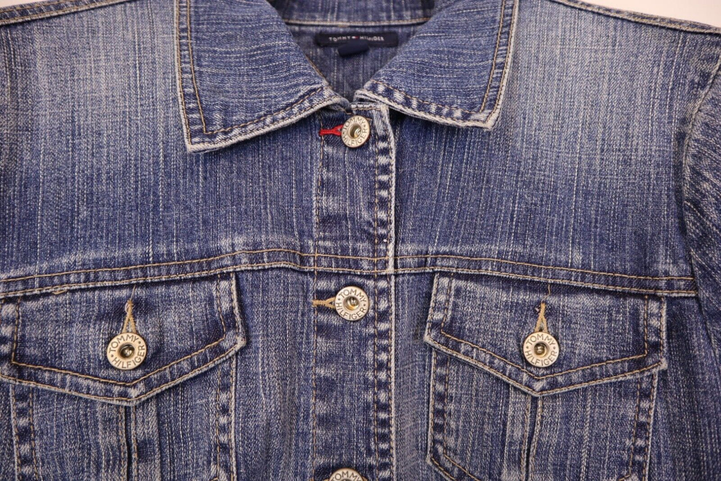 TOMMY HILFIGER - JEANS CAMICIA DONNA WOMAN SHIRT TG.L