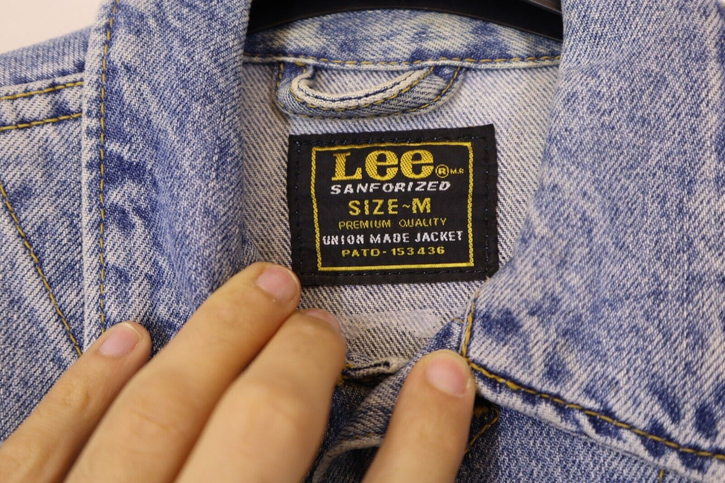LEE - UOMO GIACCA MAN JACKET JEANS RIDER JACKET TG M