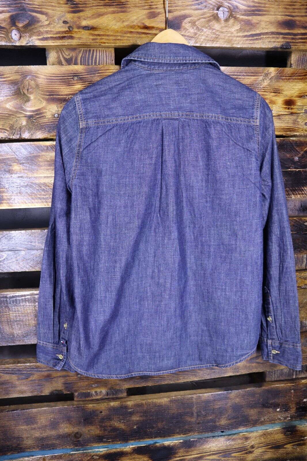 TOMMY HILFIGER - JEANS CAMICIA DONNA WOMAN SHIRT TG S