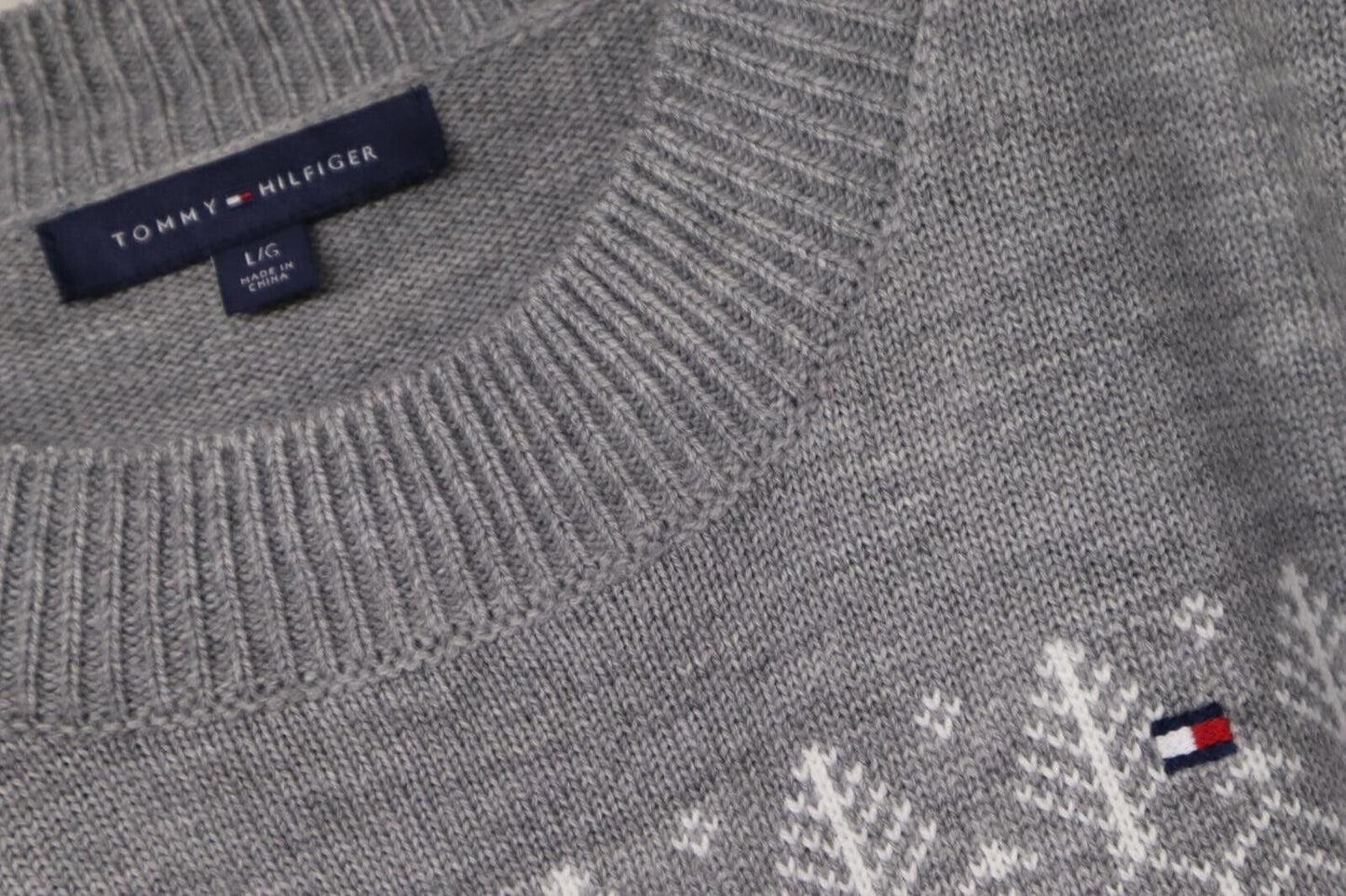 TOMMYHILFIGER - DONNA PULLOVER MAGLIONE TG. L WOMAN