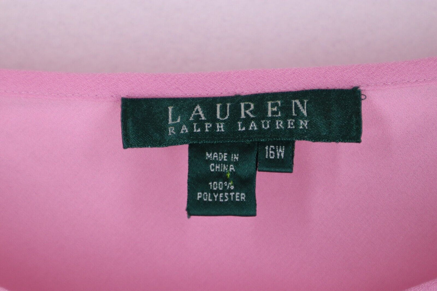 Ralph Lauren Donna - TOP GIROMANICHE Woman Logo TG XL SIZE XL