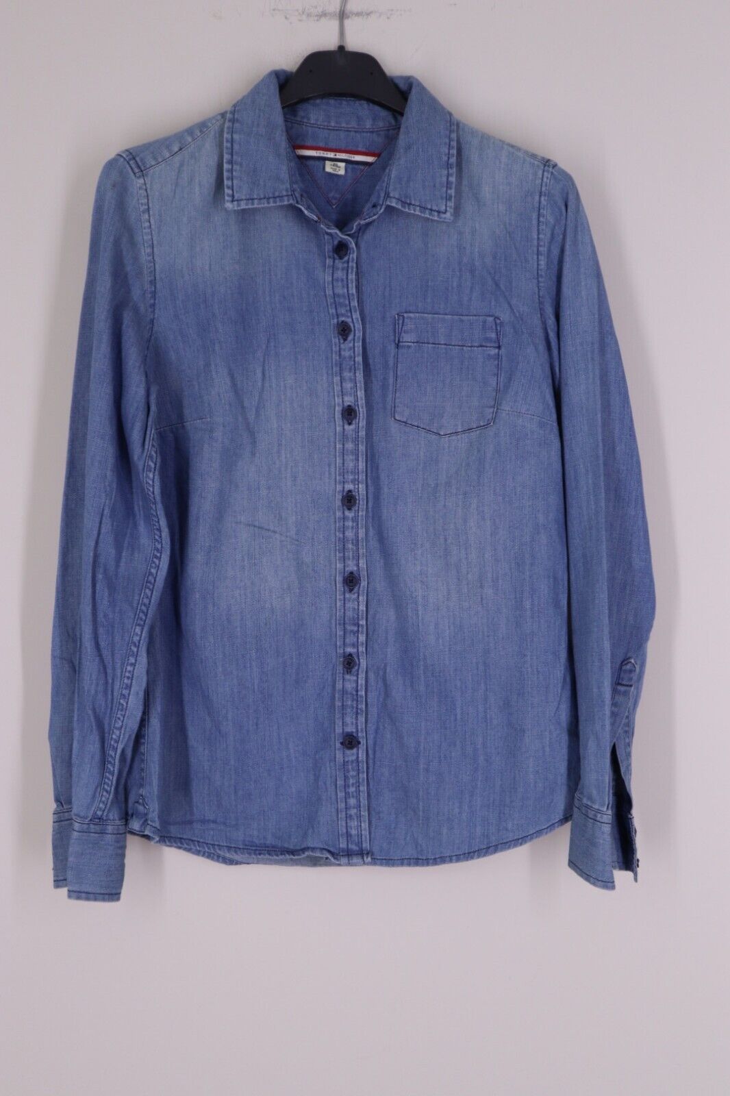 TOMMY HILFIGER - JEANS CAMICIA DONNA WOMAN SHIRT TG.XS