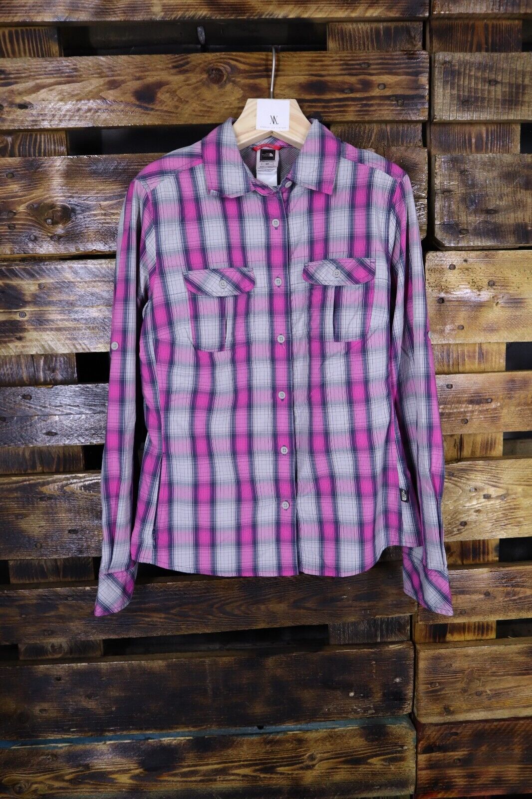 The North Face Camicia Donna TG S Shirt A Quadri Logo Woman