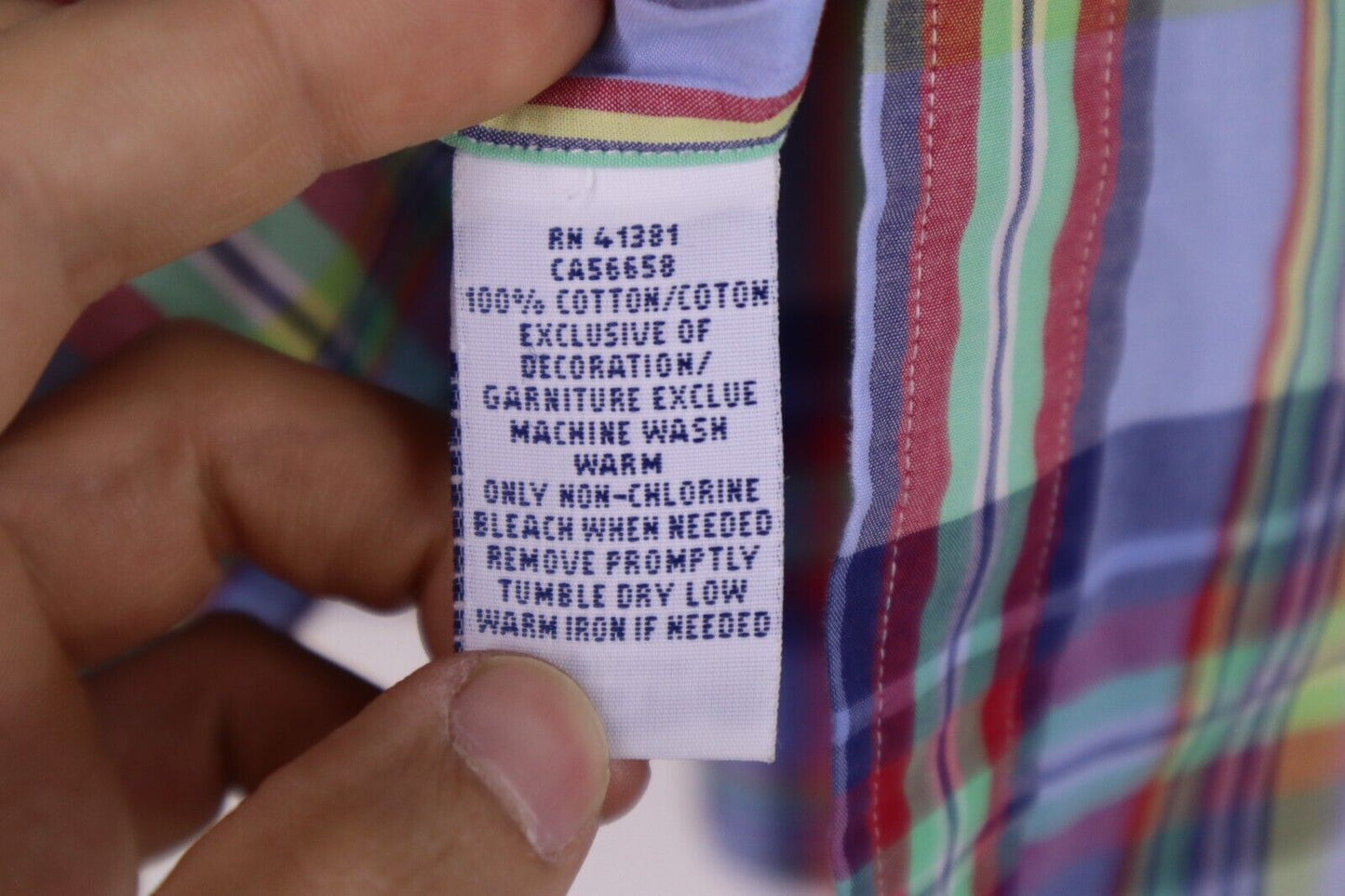 RALPH LAUREN - CAMICIA MANICA CORTA UOMO MAN SHIRT TG M SIZE M