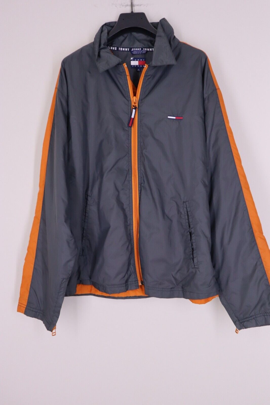TOMMY HILFIGER - Giubbotto Giubbino Jacket Giacca TG.M Uomo Man Black Nero
