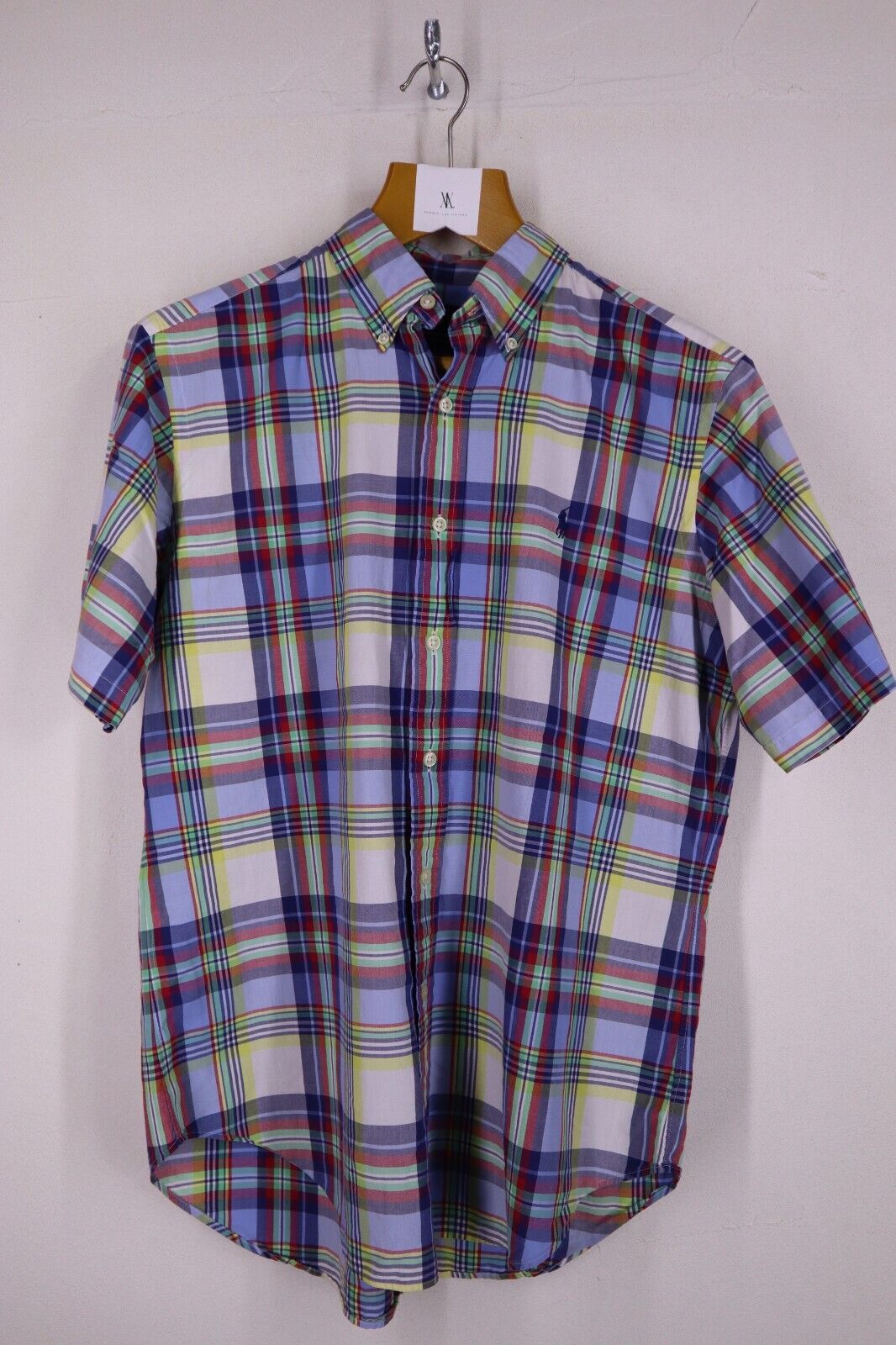 RALPH LAUREN - CAMICIA MANICA CORTA UOMO MAN SHIRT TG M SIZE M