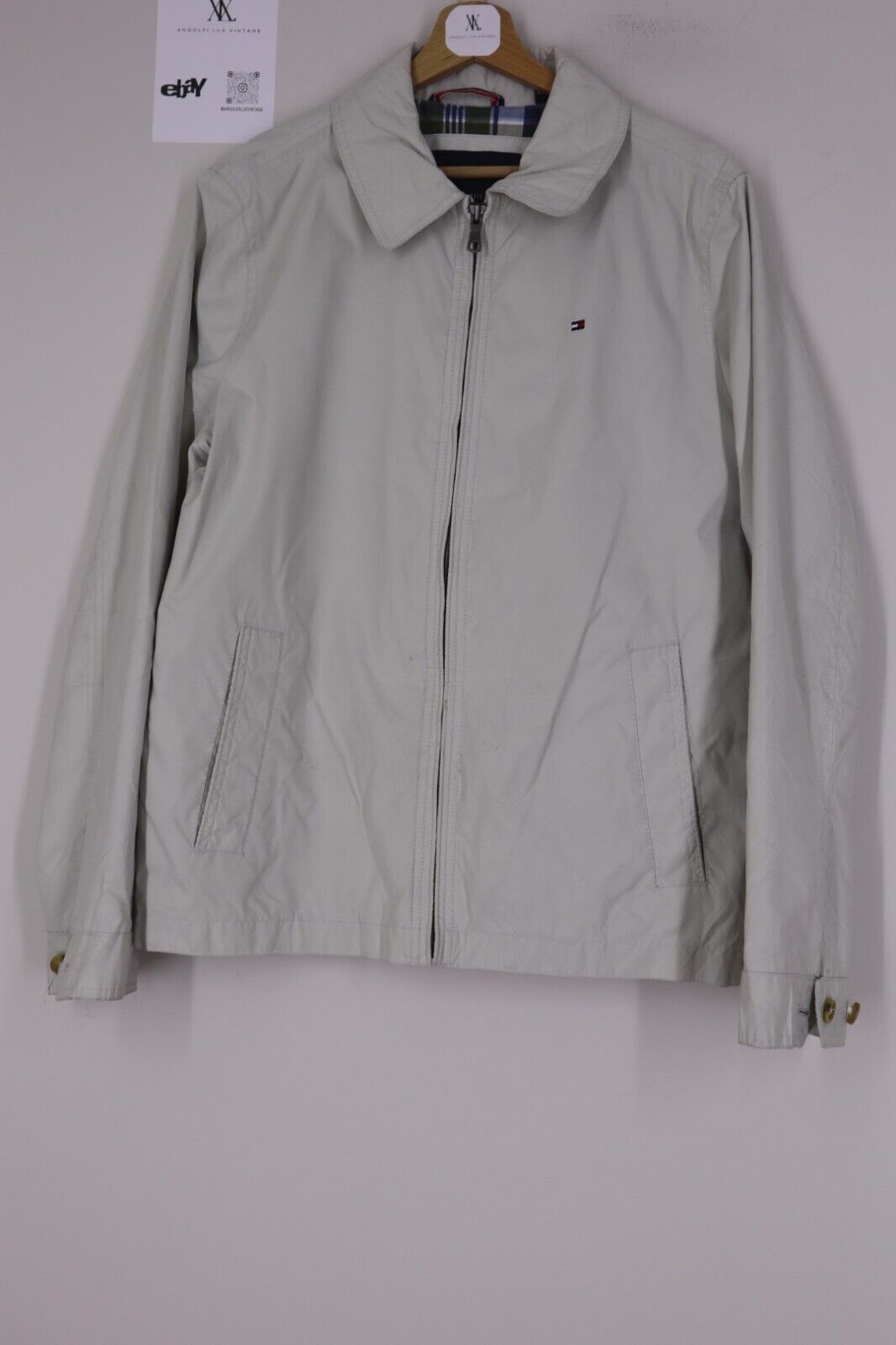 TOMMY HILFIGER - Uomo Giubbotto Giubbino Man Jacket Giacca TG S SIZE S