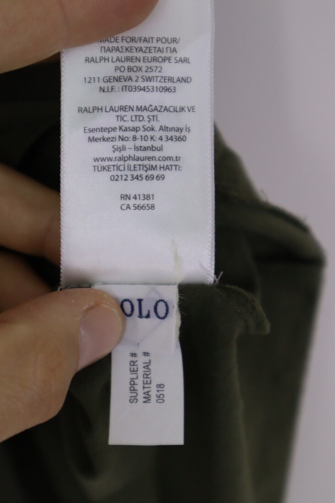 Ralph Lauren - T-Shirt Donna Cotone Woman Logo TG XL SIZE XL Manica corta