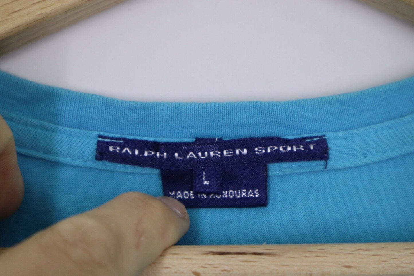 Ralph Lauren - T-Shirt Donna Cotone Woman Logo TG L SIZE L Manica corta