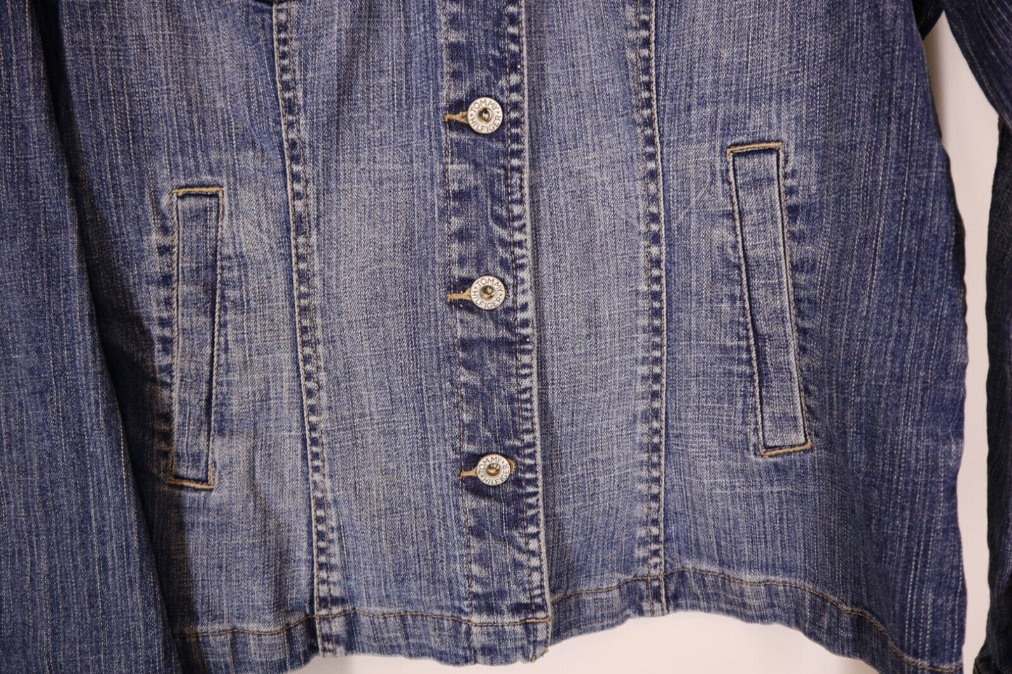 TOMMY HILFIGER - JEANS CAMICIA DONNA WOMAN SHIRT TG.L