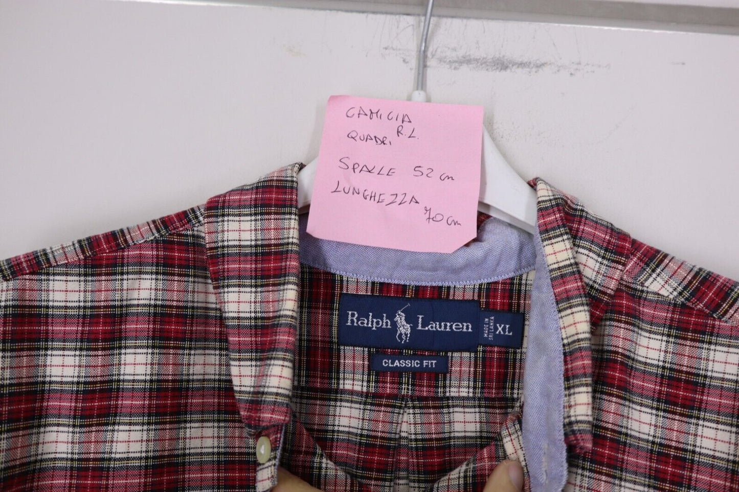 RALPH LAUREN - CAMICIA UOMO MAN SHIRT TG. XL SIZE XL CLASSIC FIT