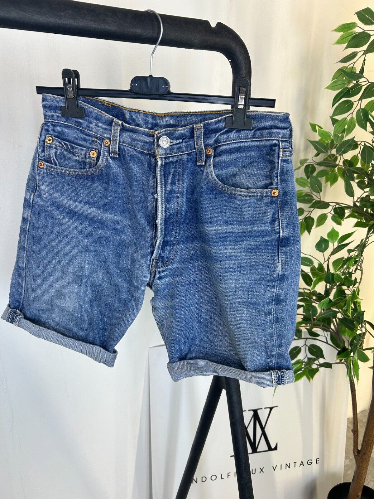 Levi's - 501 Bermuda Uomo Man SIZE W30 TG 44 IT