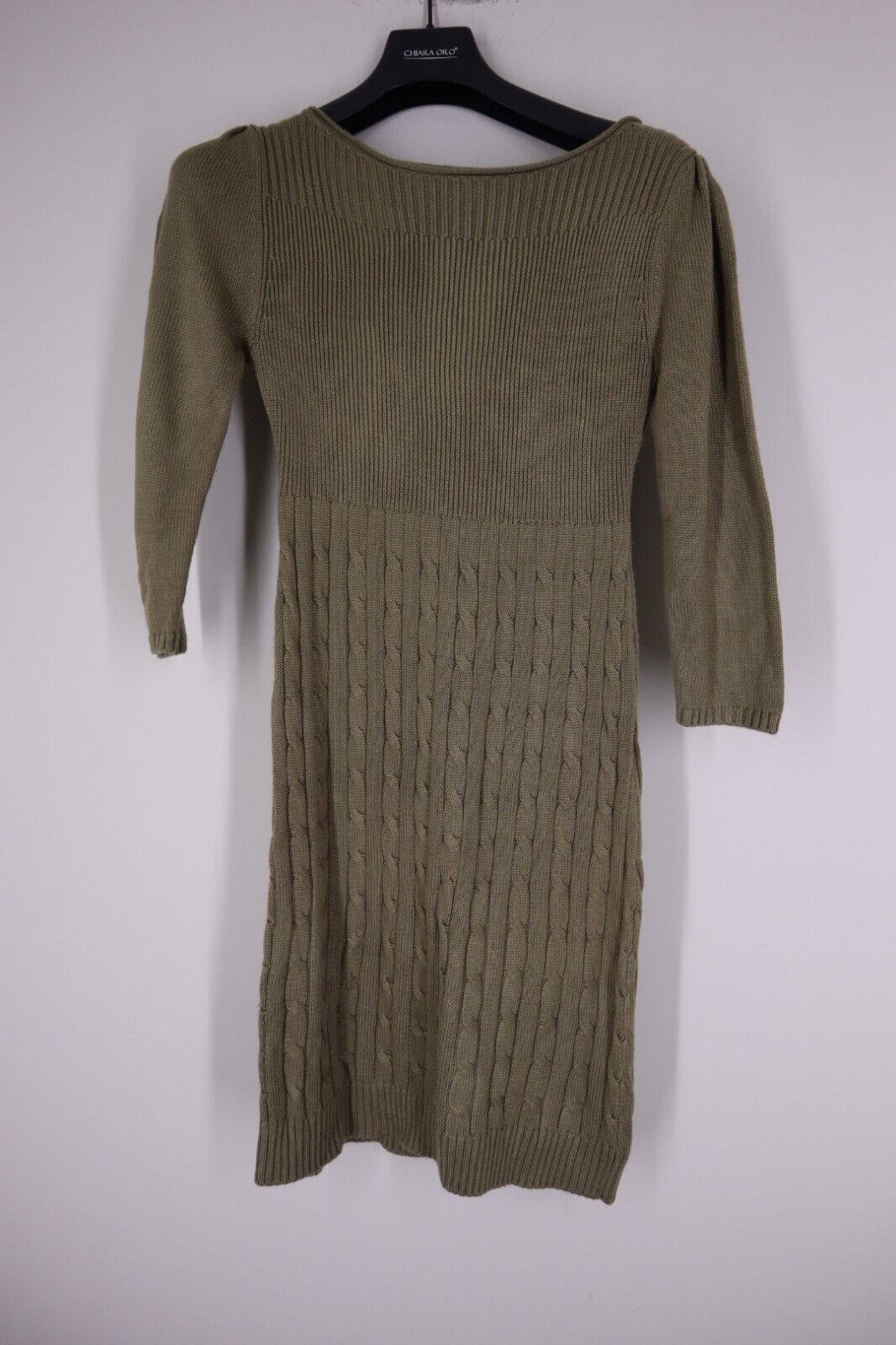 CALVIN KLEIN T - Donna Vestitino TG S SIZE Acrilico Woman Dress Abito Invernale