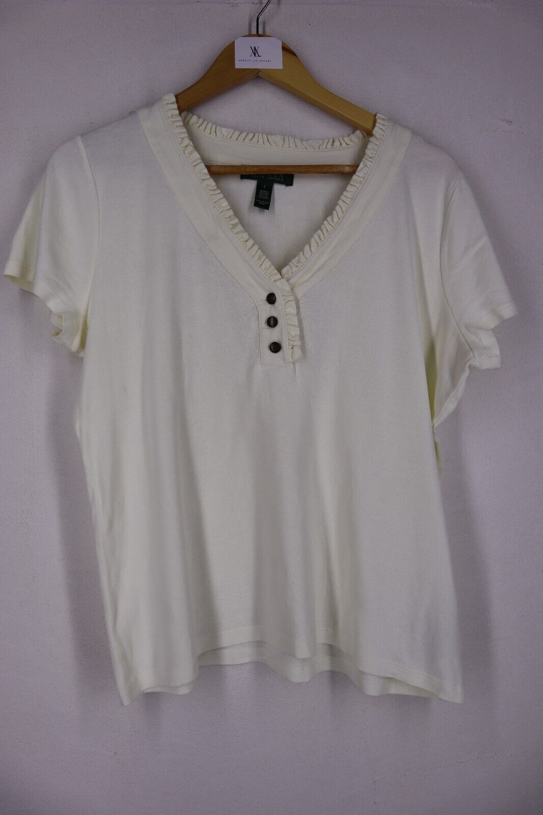 Polo Ralph Lauren - Donna T-Shirt  Maglia TG L SIZE L