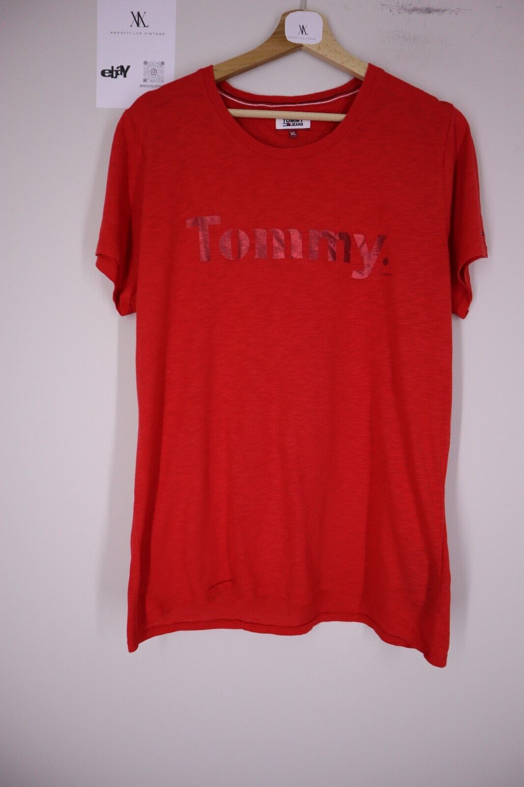 Tommy Hilfiger T-Shirt Donna Woman TG XL SIZE XL Manica Corta