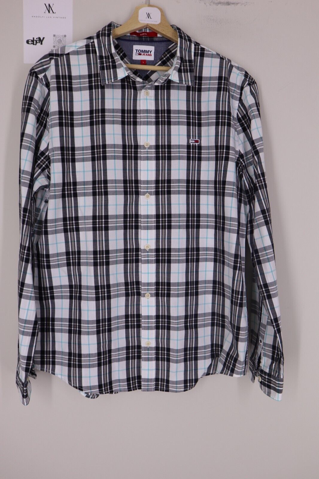 Tommy Hilfiger - CAMICIA UOMO MAN SHIRT SIZE M TG. L