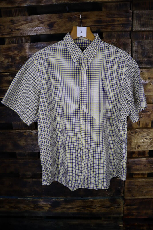 RALPH LAUREN CAMICIA UOMO MAN SHIRT TG XXL