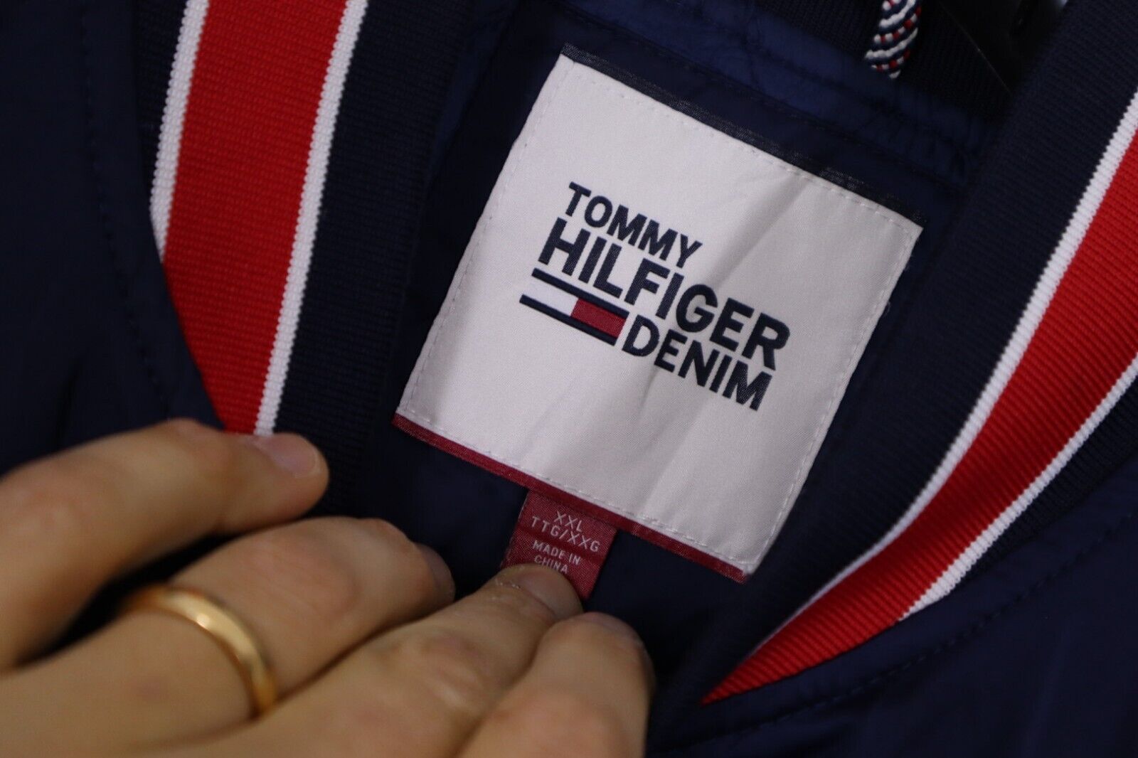 TOMMY HILFIGER  - Giubbotto  Giubbino  Jacket Giacca TG.XXL Uomo Man