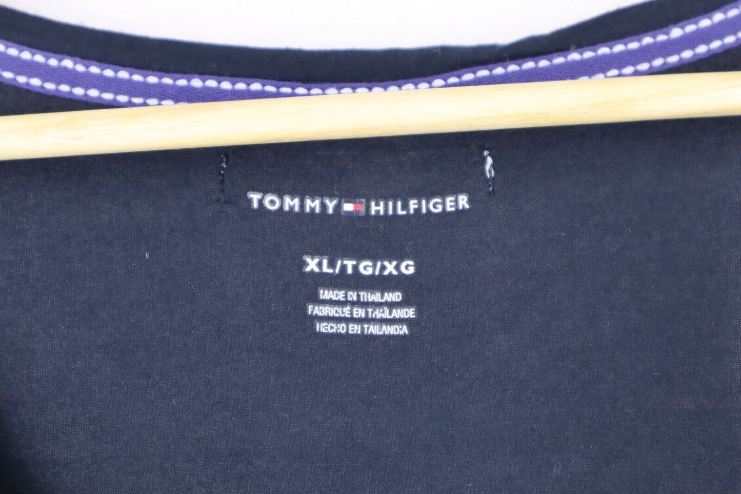 TOMMY HILFIGER T-Shirt Logo maglietta donna WOMAN TG XL SIZE XL con manica corta