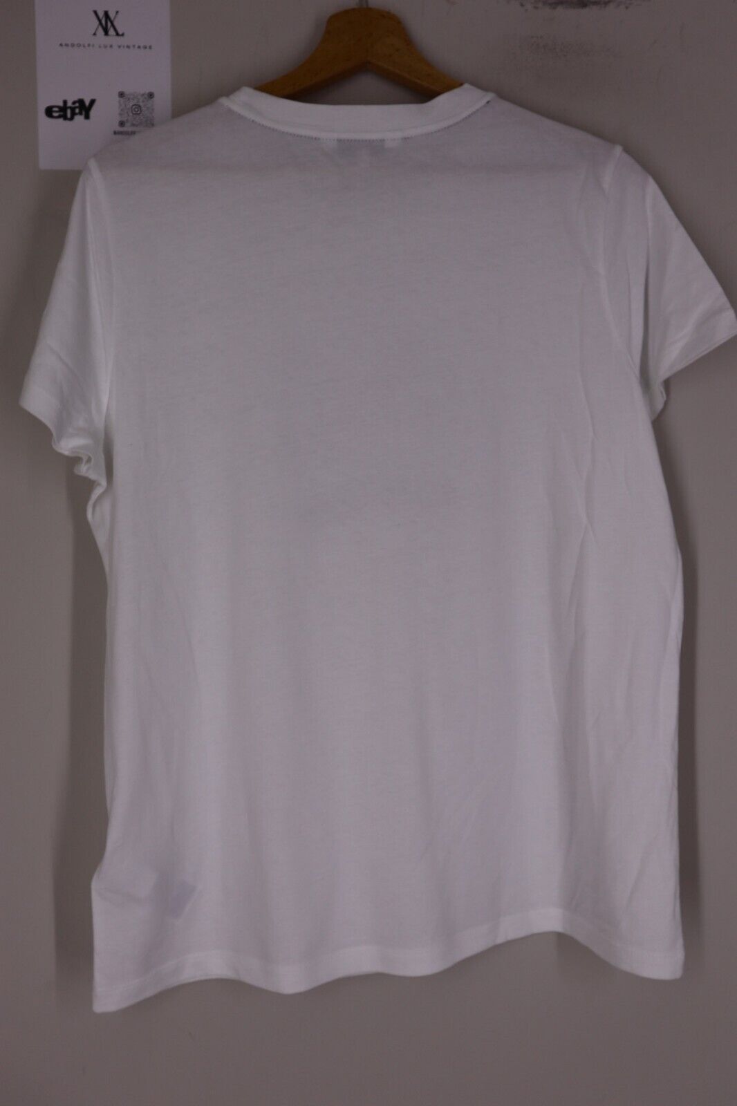 TOMMY HILFIGER T-Shirt Logo maglietta donna con manica corta TG L