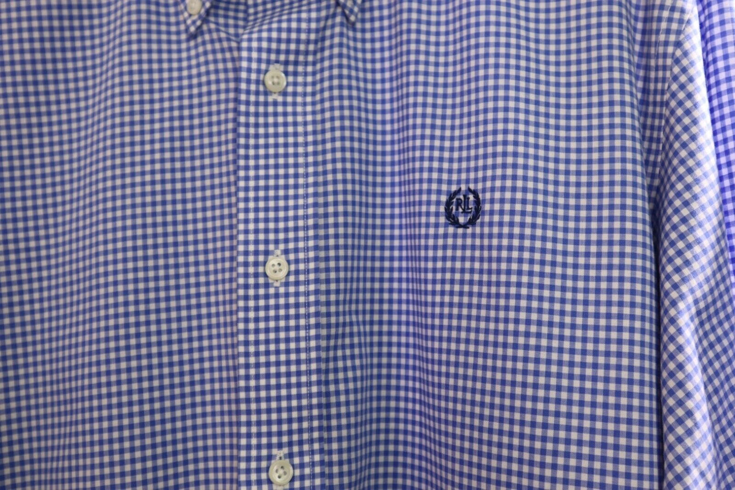 RALPH LAUREN - CAMICIA UOMO SIZE 15,5-1/2 SIZE L MAN CASUAL OXFORD SHIRT