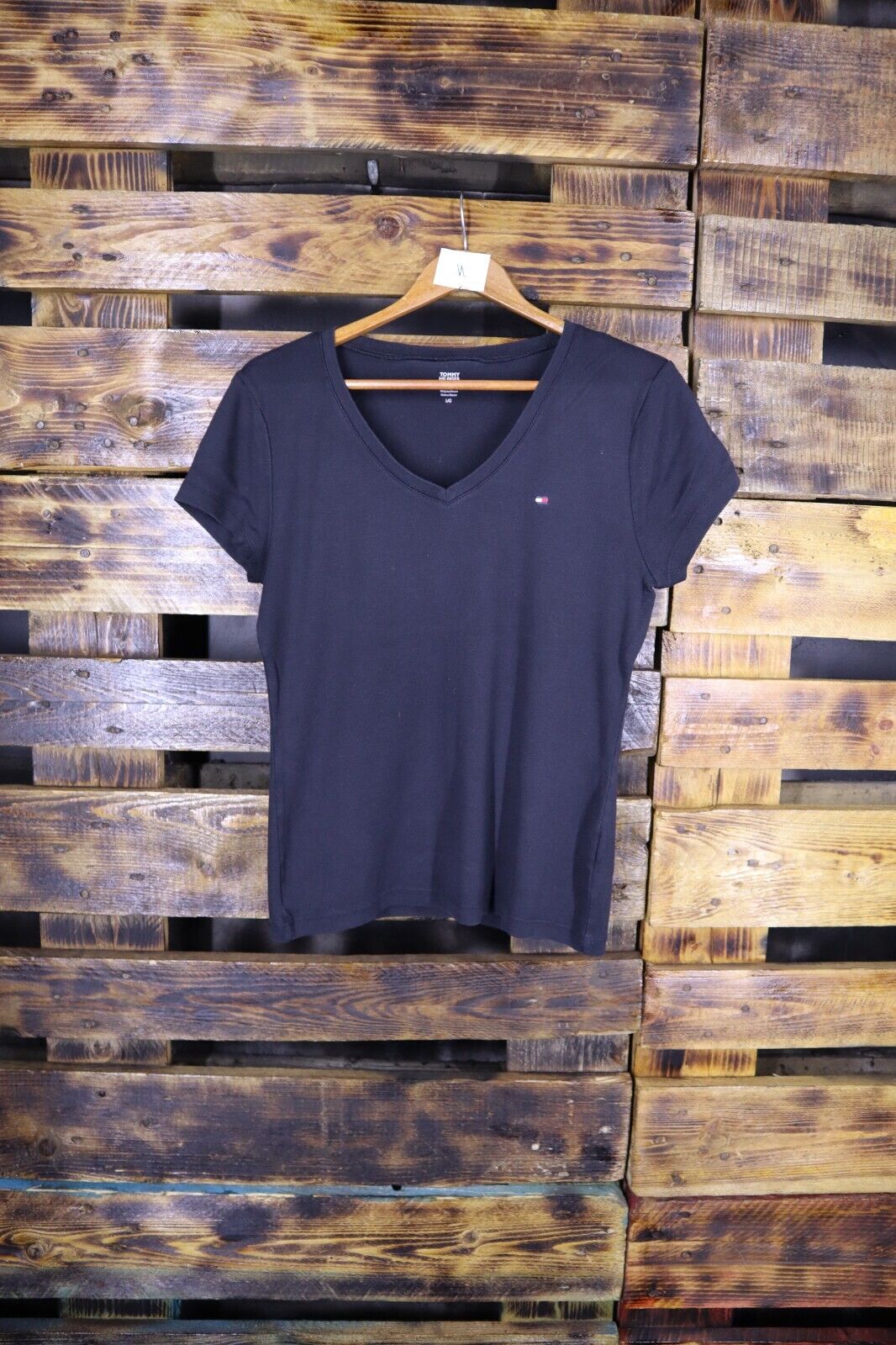 Tommy Hilfiger T-Shirt Donna Woman TG L SIZE L Manica Corta