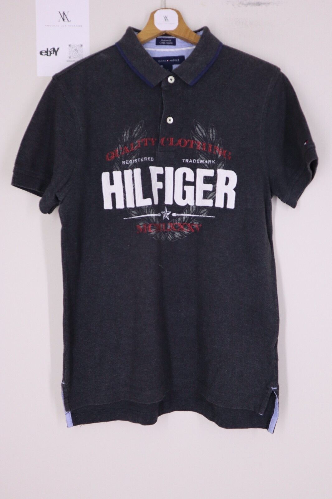 Tommy Hilfiger Polo TG M COLORE GRIGIO