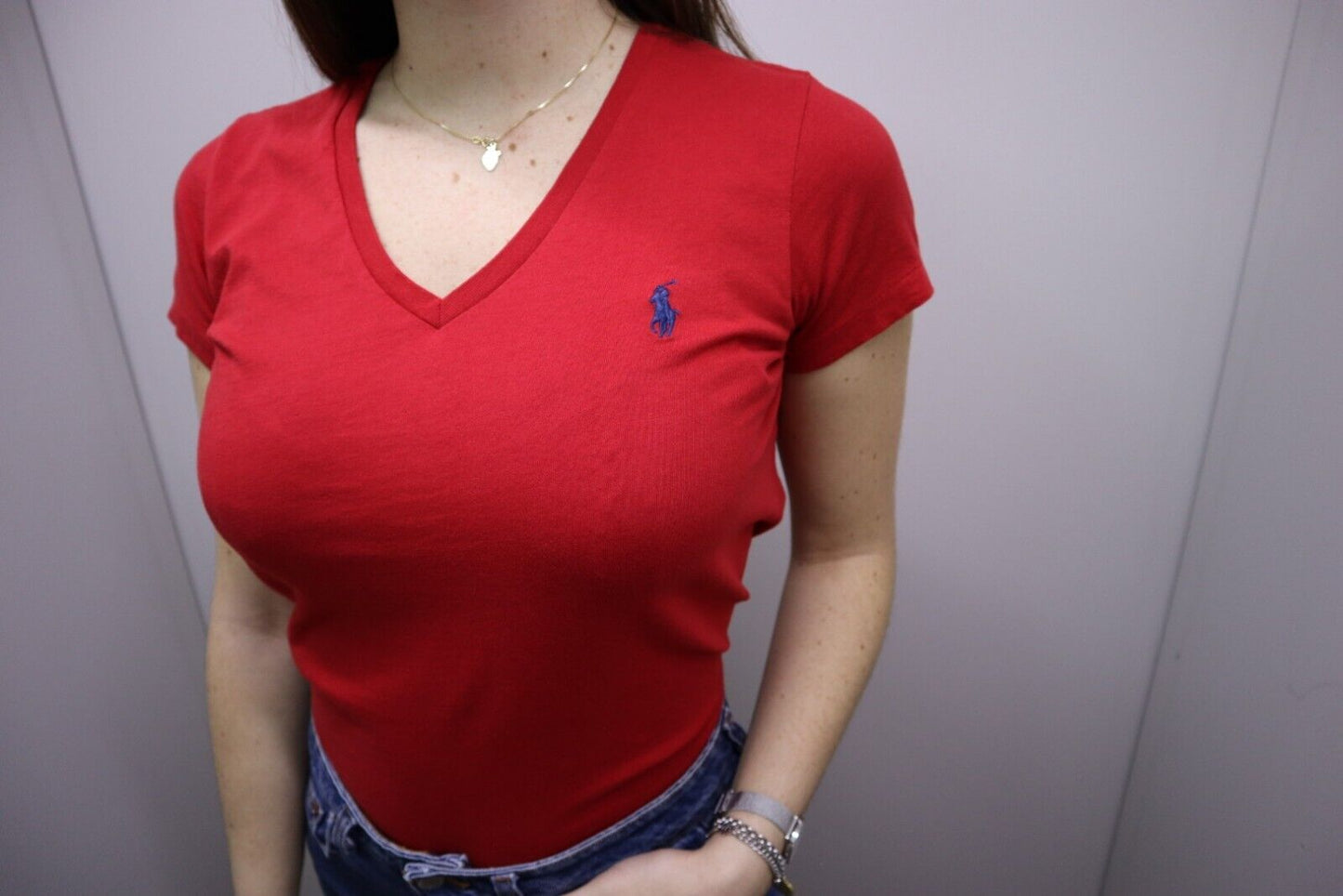 Polo Ralph Lauren - Donna T-Shirt  Maglia TG M SIZE M